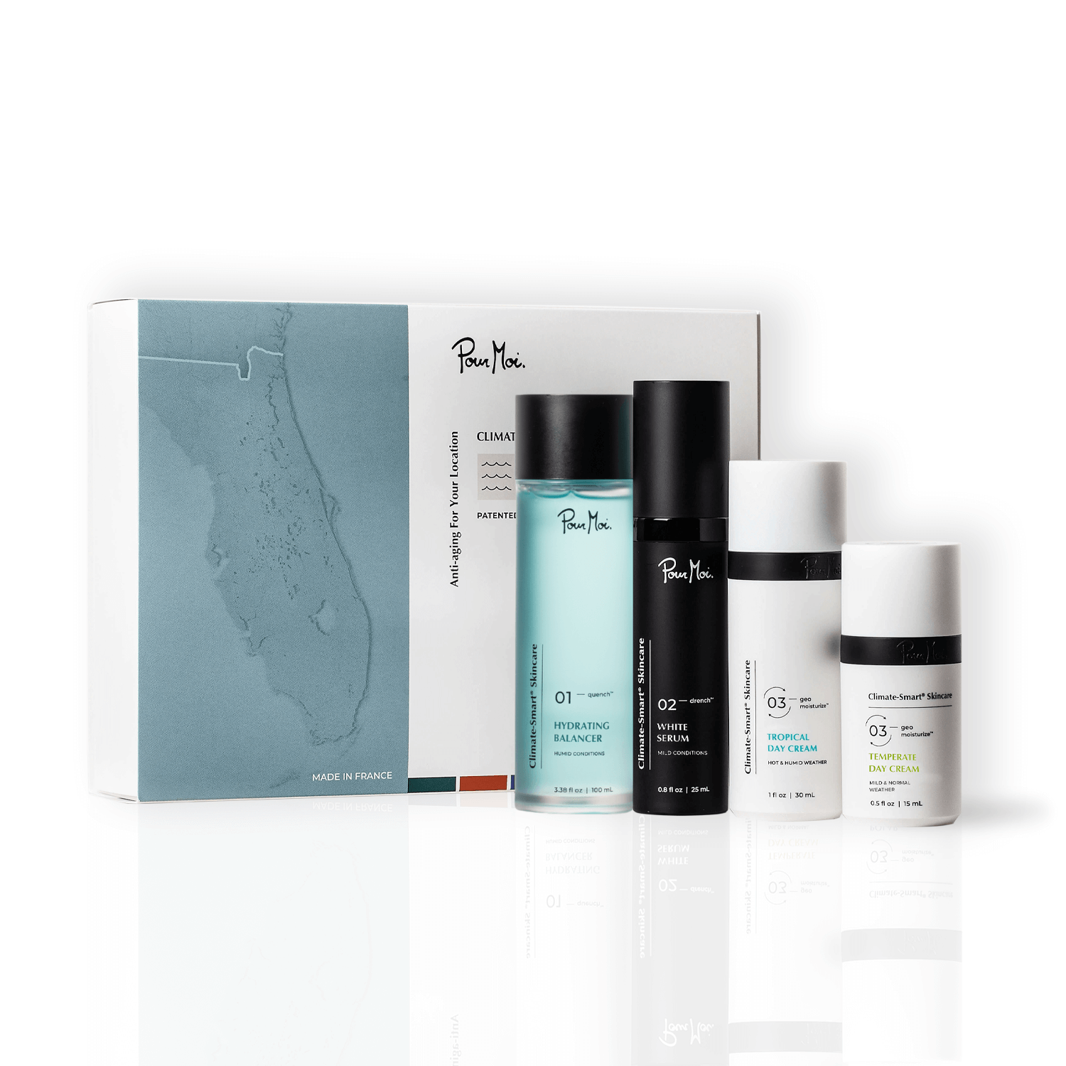Climate-Smart® Skincare | Southeast | Pour Moi Skincare