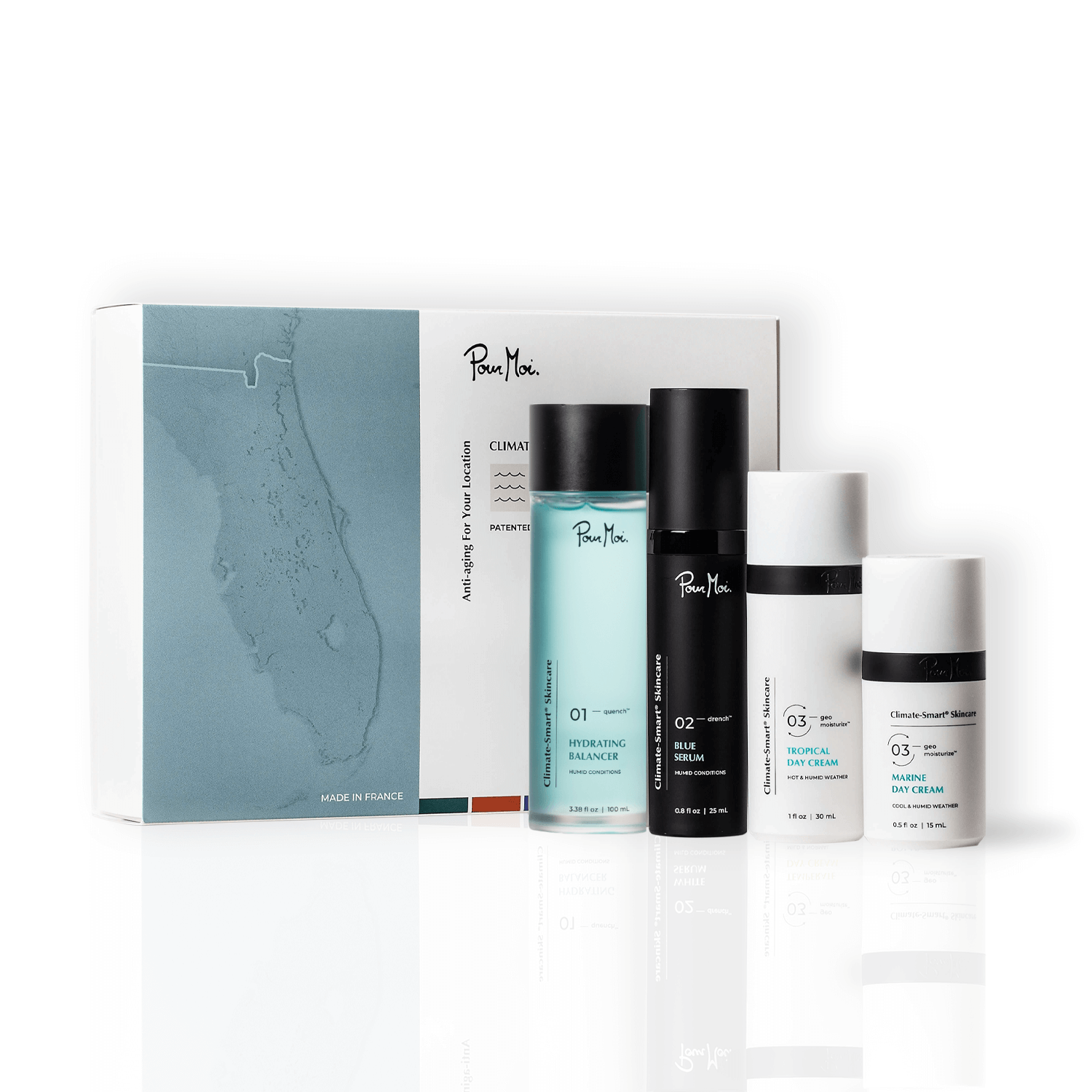 Climate-Smart® Skincare | Southeast | Pour Moi Skincare
